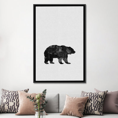 «Bear», impression sur toile