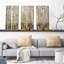 Birch Trees 3 - Reproduction de photo sur toile tendue à images multiples-927722526