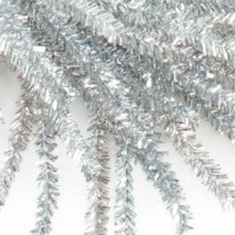 Couronne de Noël artificielle 21 po Tinsel