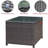 Kaniha Square Metal Outdoor Coffee Table , 23.89'' in. W 23.89'' in. D-720251901