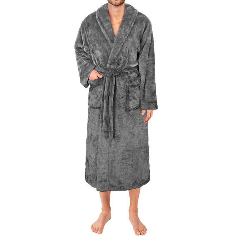 Peignoir P-R5004, Grand - très grand, Gris
