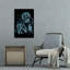 Space Dog And Puppy Abstract Contemporary Cat Dog Landscape Nature Wall Art Print 1 Piece Wrapped Canvas Wall Art-2063109963