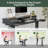 Klair Adjustable Metal Base Standing Desk-1524910087