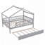 Lit en bois avec lit gigogne simple-118028852-118028848