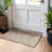 Machine Washable Indoor/Outdoor Xhevrie Chocolate Rug-1992394620