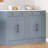Modern Freestanding Kitchen Pantry,Buffet Food Storage, Coffee Bar Cabinet With Drawer, 2 Adjustable Shelves And 2 Door Shelves For Dining, Kitchen, Set Of 2, Gray-1077848890