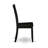 7 Piece Dining Room Table Set Consist of a Rectangle Kitchen Table with Butterfly Leaf and 6 Dining Chairs, Black