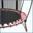 TK Rectangle Trampoline--Elastic-PINK