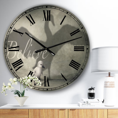 Horloge murale Believe Shadow IV - Large Cottage