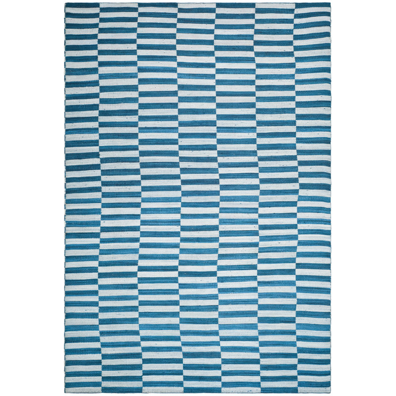Ralph Lauren Cameron Stripe Viscose Striped Rug, Rectangle 9' x 12'