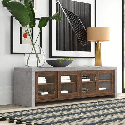 Aghaboy Unfinished TV Stand for TVs up to 78"