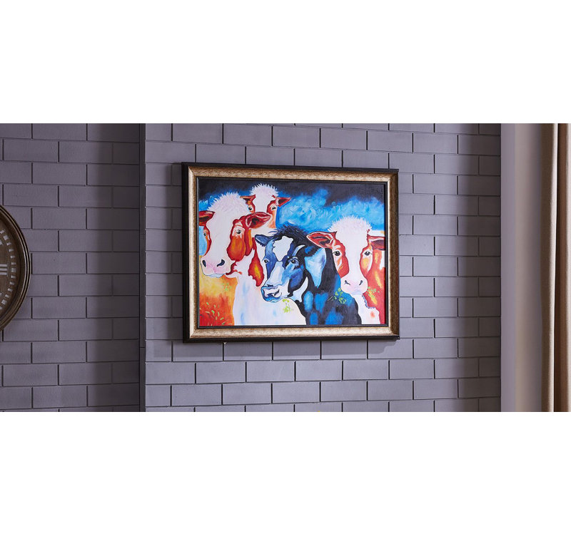 Single Picture Frame Painting on Canvas