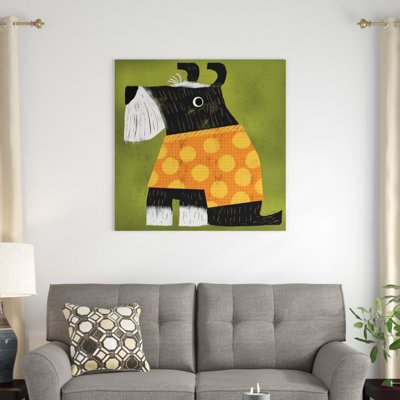 «Terry Schnauzer» par Terry Runyan, reproduction sur toile tendue