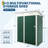 5x3 Ft Multi Purpose Outdoor Storage Shed With Lockable Door Anti Corrosion Construction Sloping Roof For Backyard And Patio Use-124521580