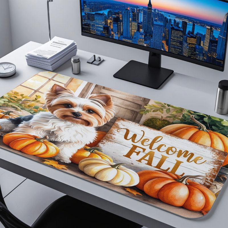 Polyester Desk Pad, 23.6x13.8