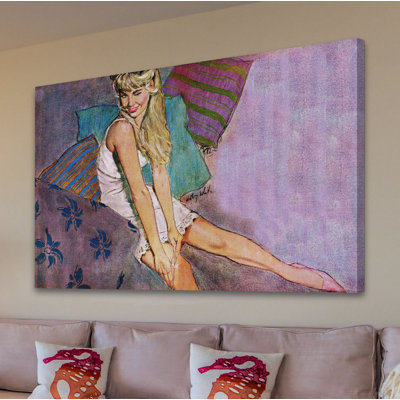 " The Lady Who Played a Fool " Painting