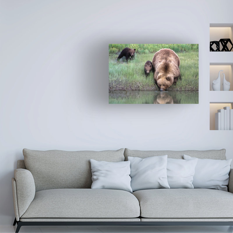 Bolog Renee Doyle Thirsty Work Canvas Art, 12" H x 19" W