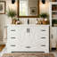 Meuble-lavabo 48 po avec 7 tiroirs Farmhouse