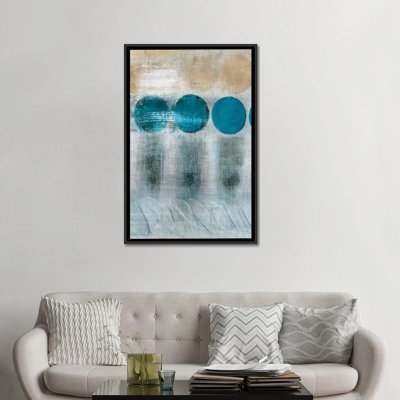 « blue moon i », reproduction d’art sur toile encadrée