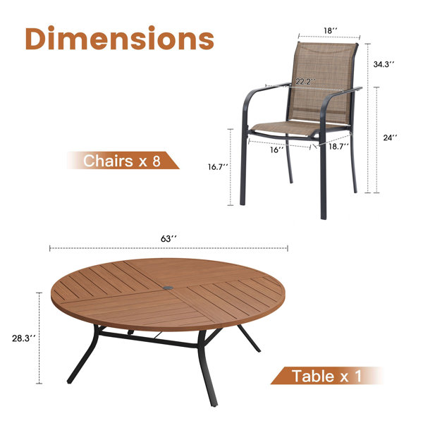 Dimensions du produit