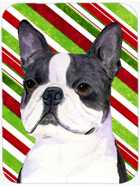 Planche à découper en verre Boston Terrier