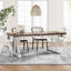 Galatea Metal Base Dining Table-125420934