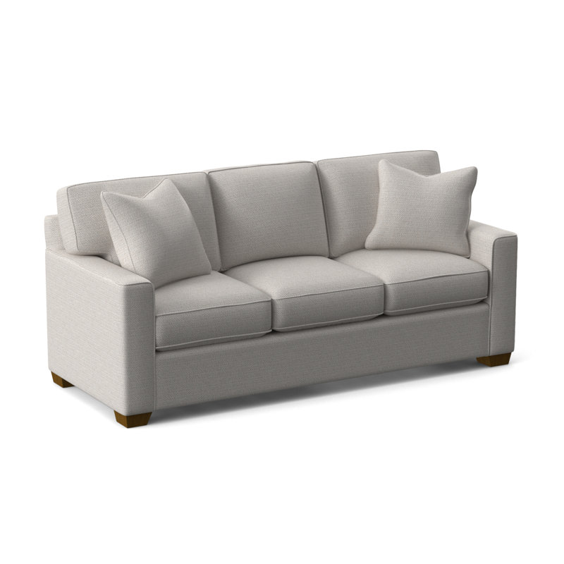 Easton Sofa, Havana, White Textured Performance