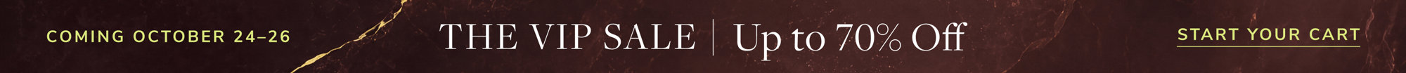 Preview the VIP Sale