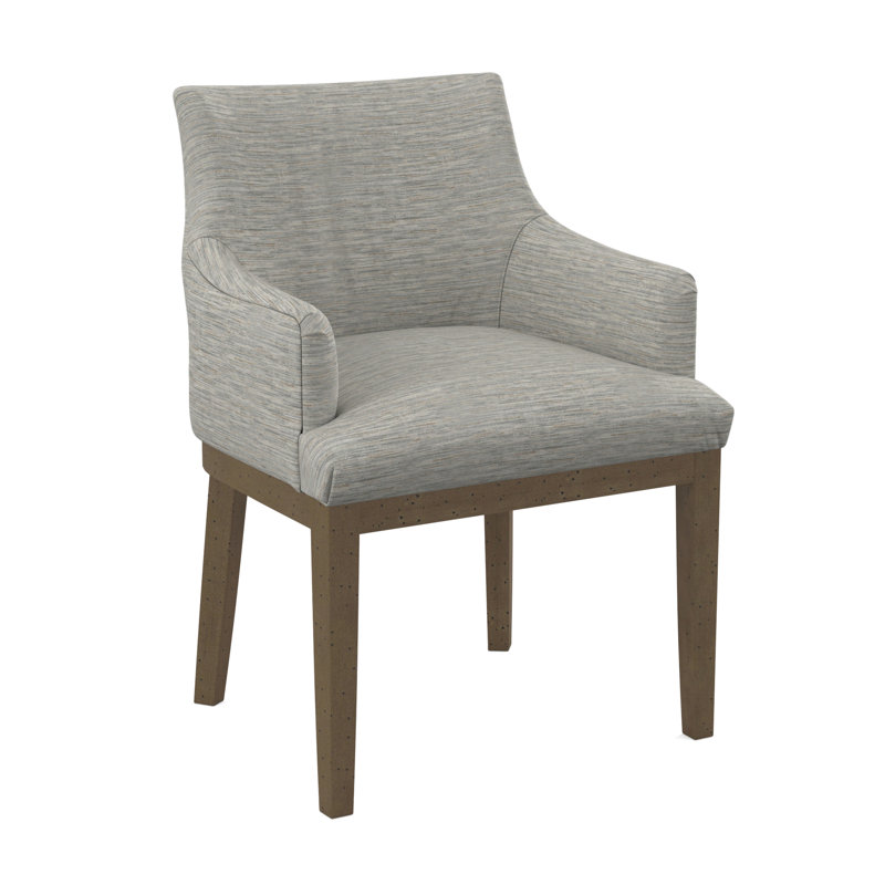 Upholstered Arm Chair, 61555-75, Espresso