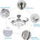 Enry 20'' Ceiling Fan with LED Lights