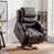 Brown Faux Leather