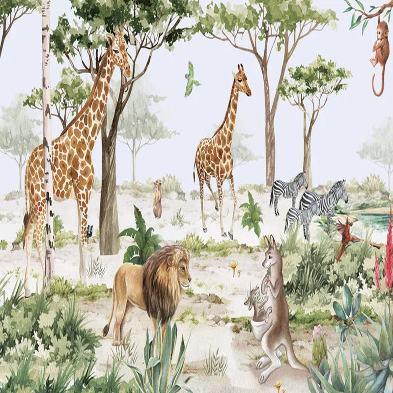 Savanna Friends Adventure - Édition Toy Corner, L 108 po x l 96 po