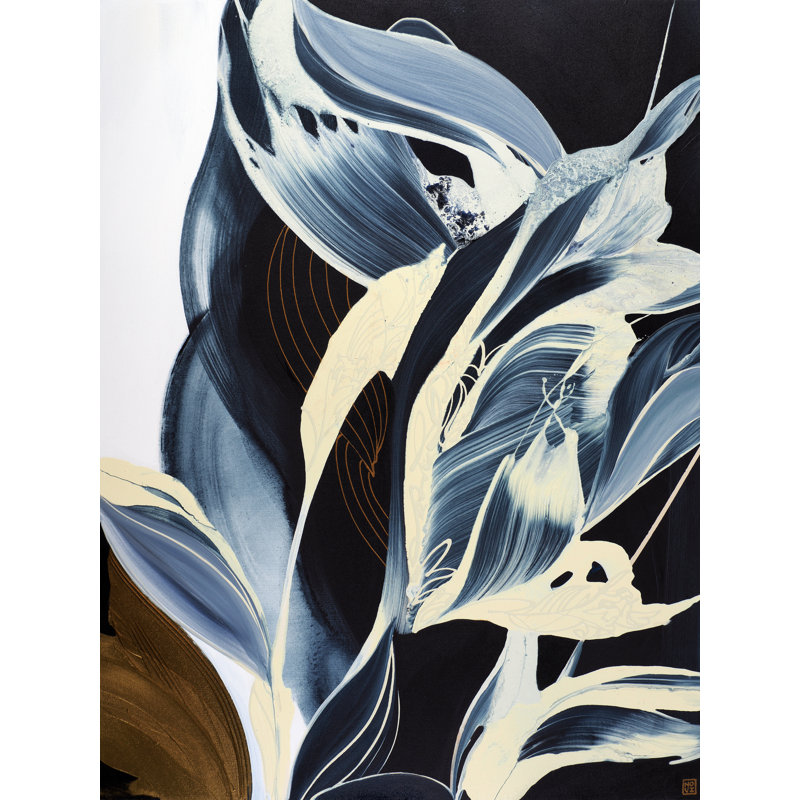 Au-delà du vaisseau - par Novi Lim, H 32 po x l 24 po, Toile tendue
