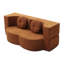 Le canapé-lit 2 en 1 pliant avec coussin se transforme facilement d'un canapé en lit simple pour des espaces de vie compacts.-129584114-129584118