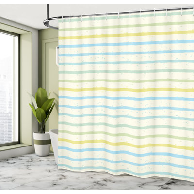 Jakarie Shower Curtain with Hooks Included