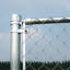 Galvanized Steel Chain Link Fence Complete Kit 50 Feet Long-35928961