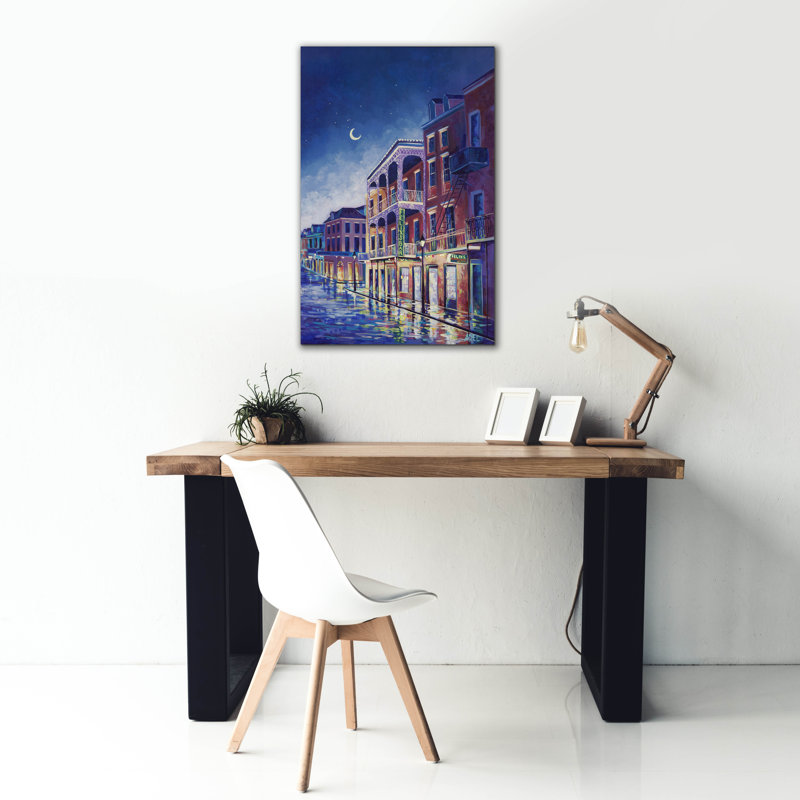  «Felix's New Orleans Oysters» par ADEL, art mural sur toile, 12 po x 18 po, H 40 po x l 26 po