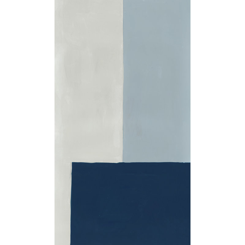 Blue Brut III Print by Bobby Berk, 72" H x 40" W, Image Brush Gel