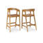 Counter Stool with Solid Wood Frame-126674801