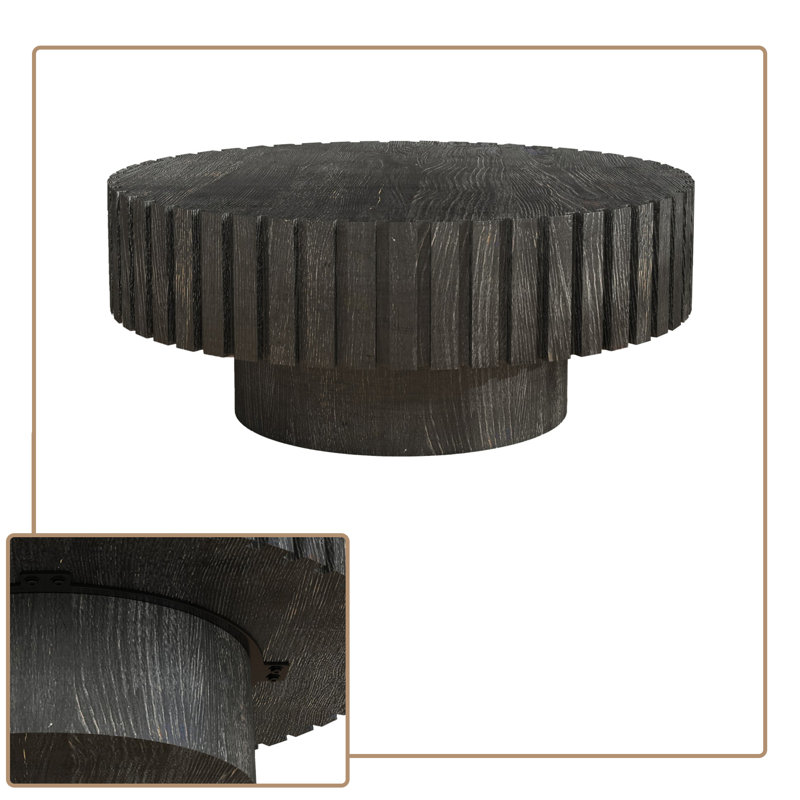 Table basse Minimalist, Noir