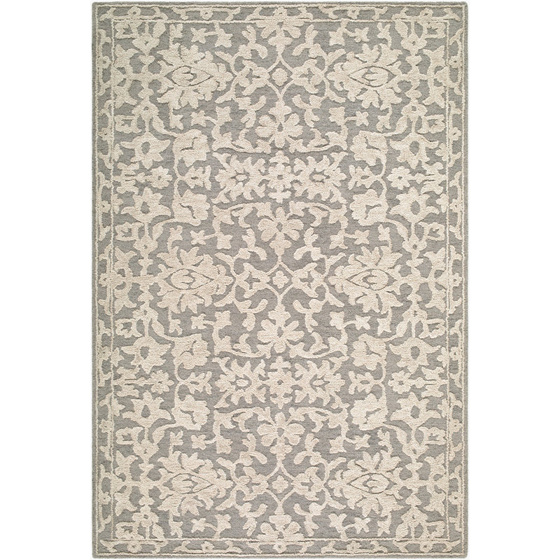 Tapis touffeté à la main Konya, Rectangulaire 8 pi x 10 pi