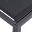  Garden Sofa Set With Cushion 4 Pcs Black Aluminium