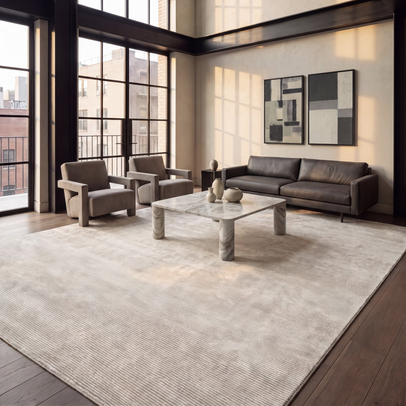Revive Performance Solid Color Rug, Rectangle 10'6" x 14'