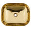 Juvia 13'' Gold Vitreous China Oval Bathroom Sink