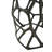 Keatley Aluminum End Table, Deep Gray