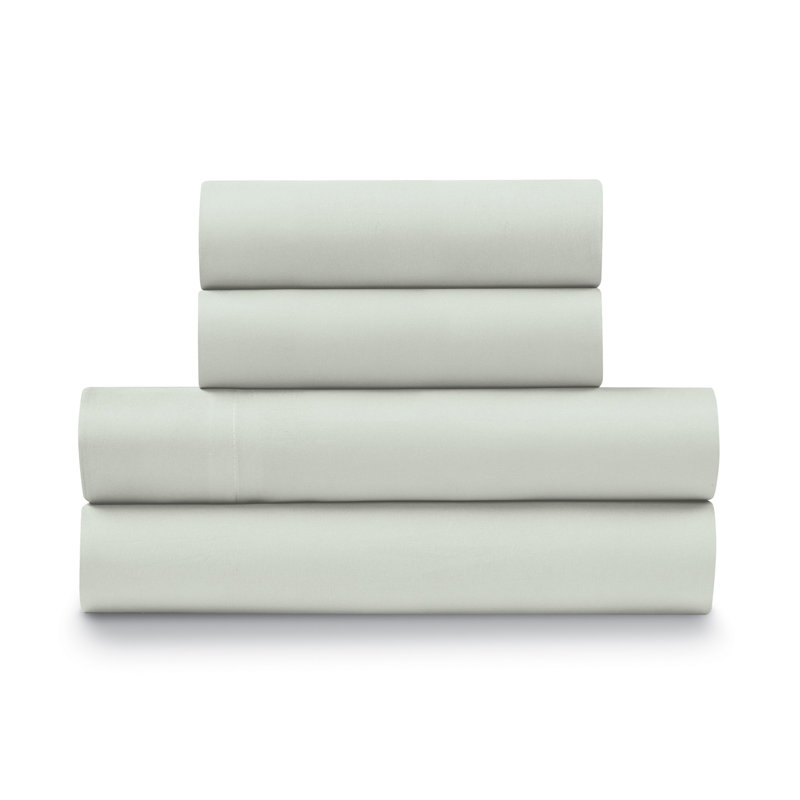 Ensemble d'édredon en microfibre 7 pièces Home, Sauge, Édredon de grande taille et 6 pièces supplément