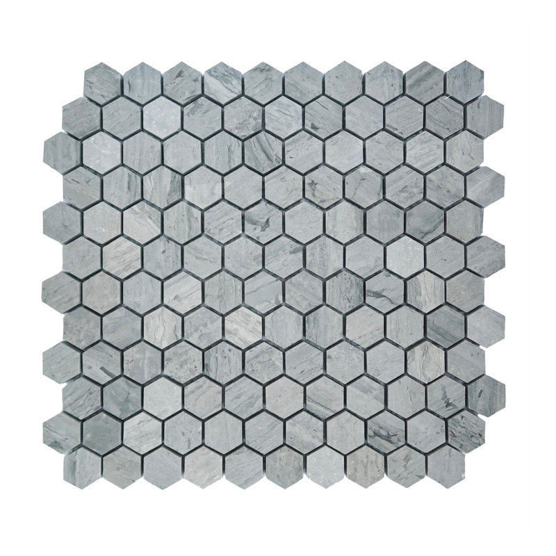 Franca 1" x 1" Marble Mosaic Floor Tile