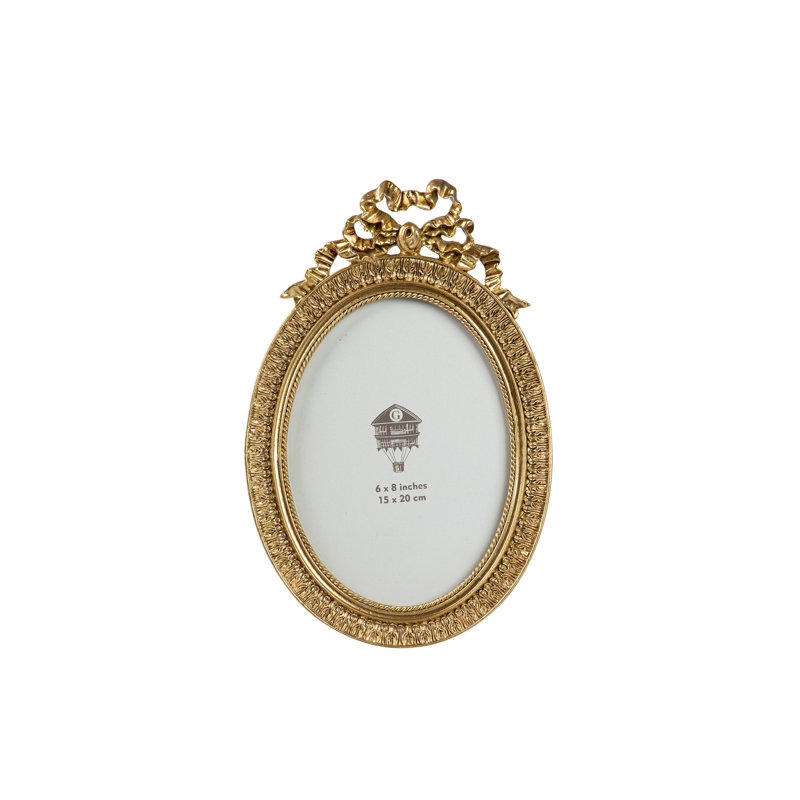 RESIN PHOTOFRAME 15X20 CM, Gold
