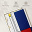 Géométrique «Mondrian II» sur toile-1534421113