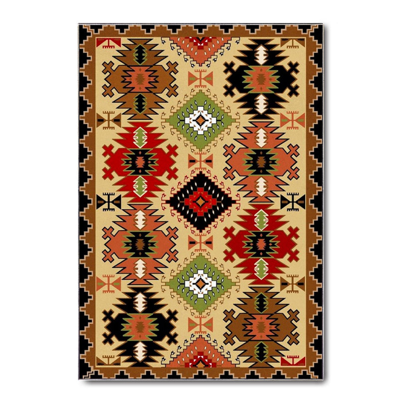 Tapis en coton Taniya, Tapis de couloir 3 pi 3 po x 11 pi 6 po